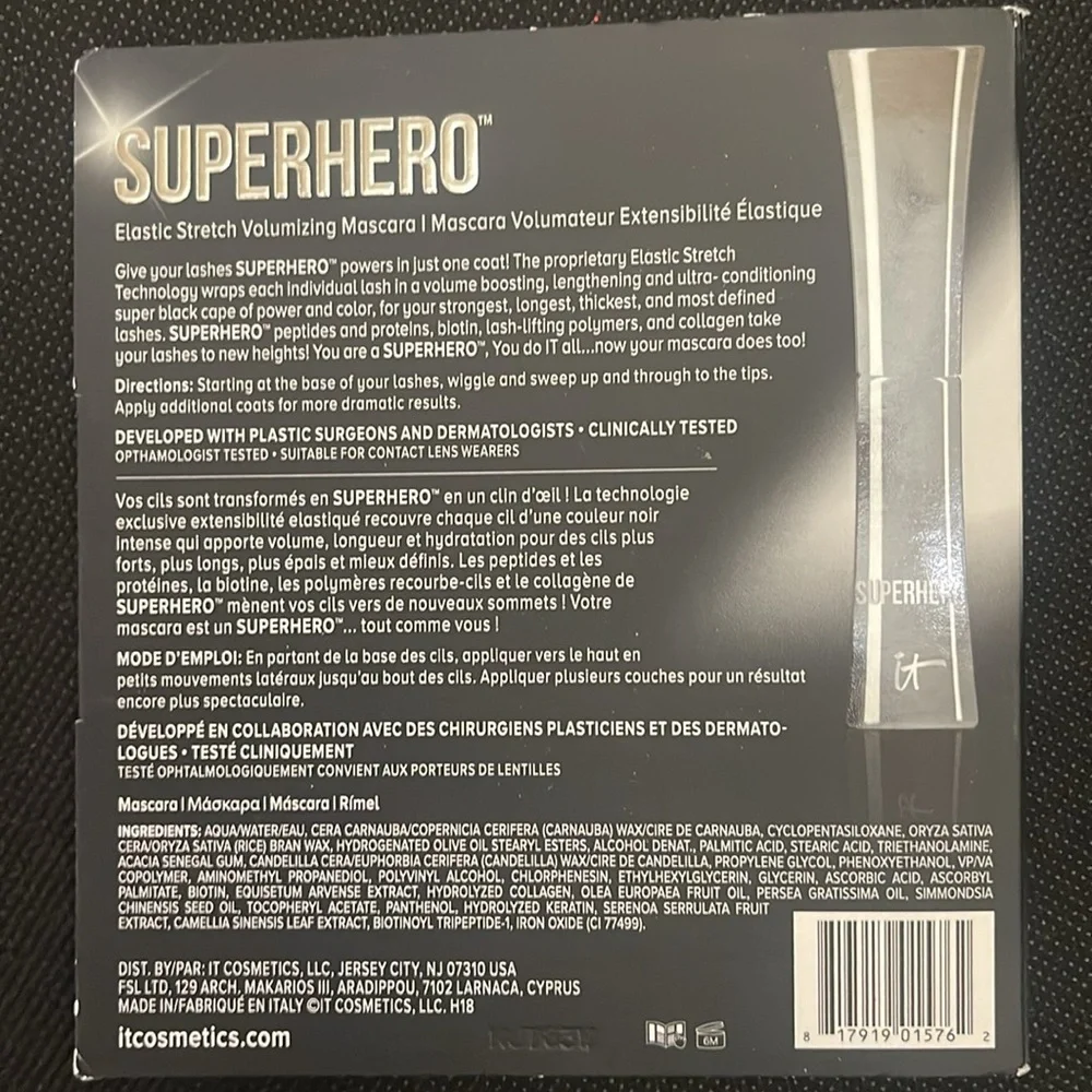 LORAC PRO PLUS FIBER‎ MASCARA BLACK NEW IN BOX